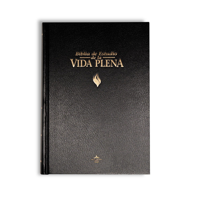 RVR60, Biblia de Estudio de la vida plena, Tapa Dura, Negro (Spanish Edition),Used