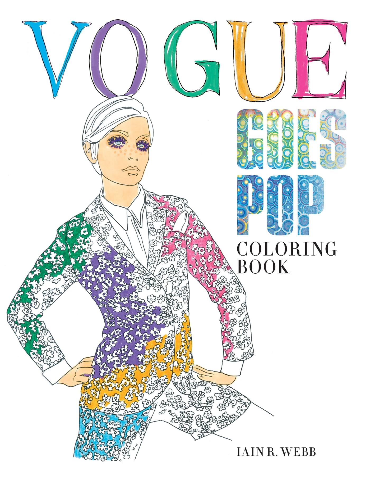 Vogue Goes Pop: Coloring Book,New