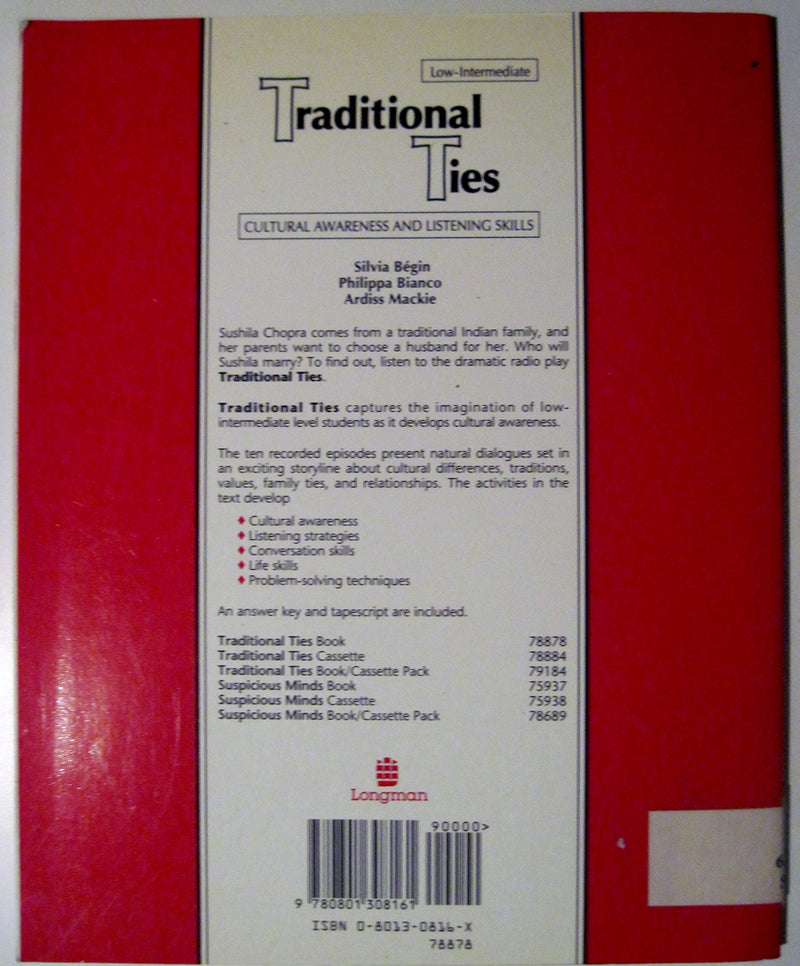 Traditional Ties: Listening Strategies and Life Skills : A Radio Play,Used