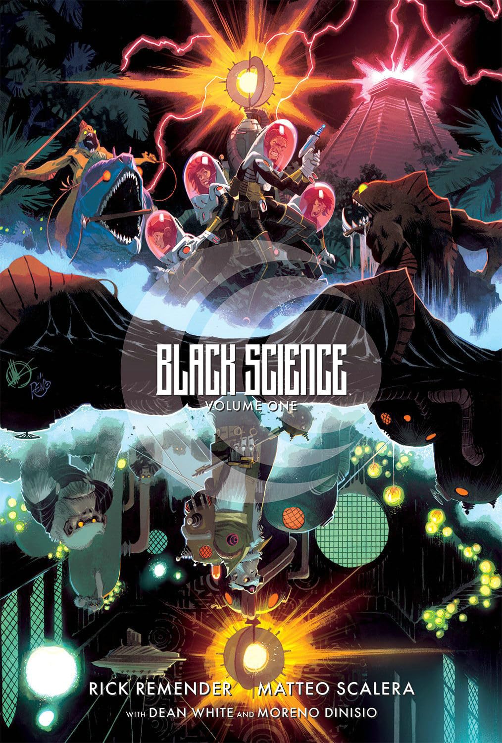 Black Science Volume 1: The Beginner'S Guide To Entropy 10Th Anniversary Deluxe Hardcover,Used