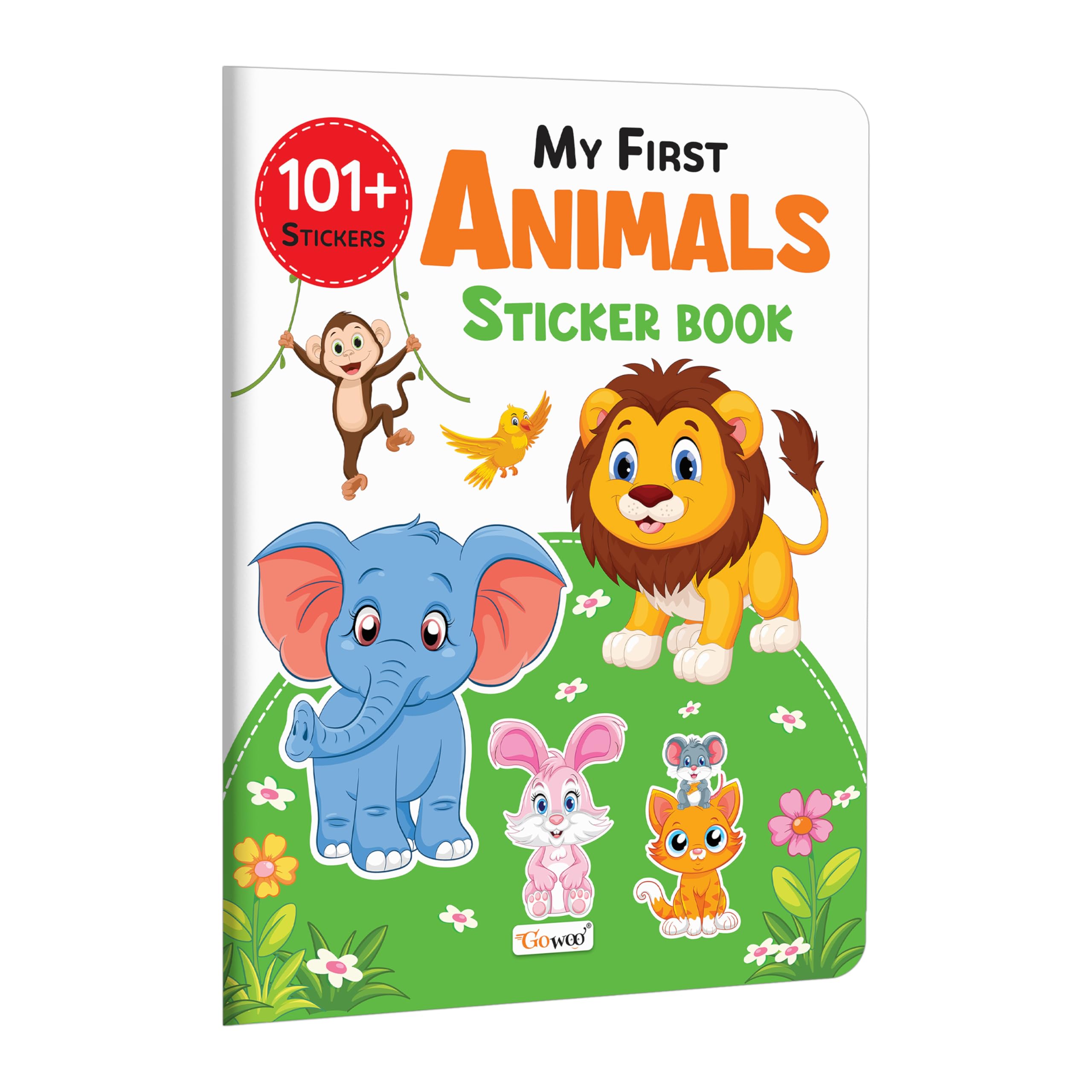 My First Animal Sticker Book: Wildlife Adventures For Kids , Stickers Fun And Learning, Educational Adventure With Stickers, Fun Learning Journey (Ages 3-12).