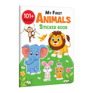 My First Animal Sticker Book: Wildlife Adventures For Kids , Stickers Fun And Learning, Educational Adventure With Stickers, Fun Learning Journey (Ages 3-12).