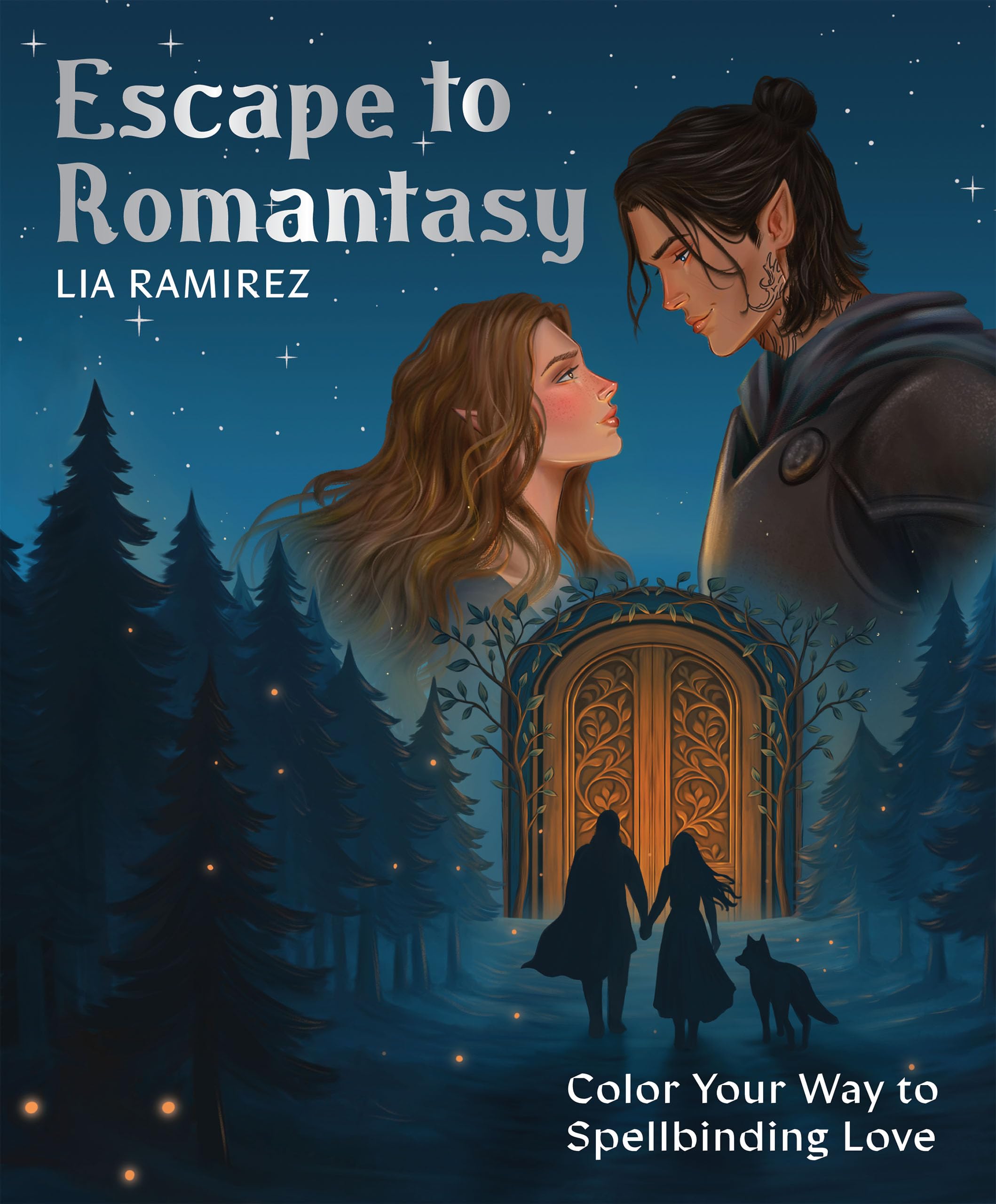 Escape To Romantasy: Color Your Way To Spellbinding Love
