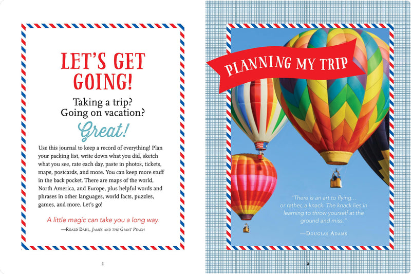 Kids' Travel Journal (Vacation Diary, Trip Notebook),Used