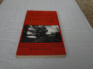 The Natural History Essays (Literature of the American Wilderness),Used