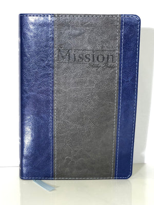 Kjv Color Study Bible With Ellen White Comments Large Prints, Concordance, Maps, Charts And Tables (Blue/Silver)