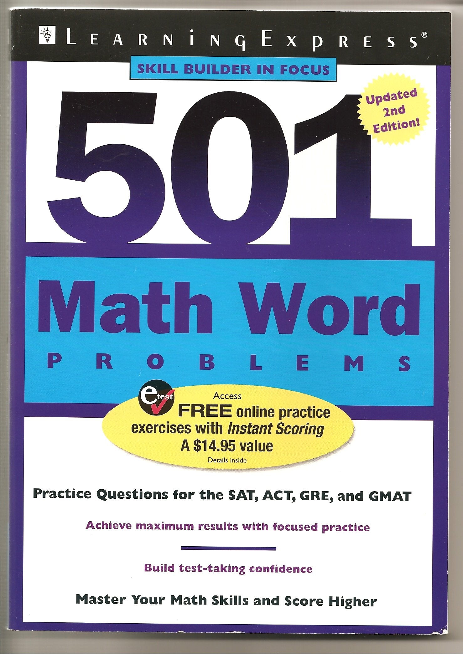 501 Math Word Problems (501 Series),Used