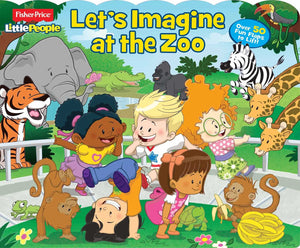 FisherPrice Little People: Let's Imagine at the Zoo (27) (LifttheFlap),Used