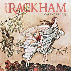 Arthur Rackham Wall Calendar 2025 (Art Calendar),New