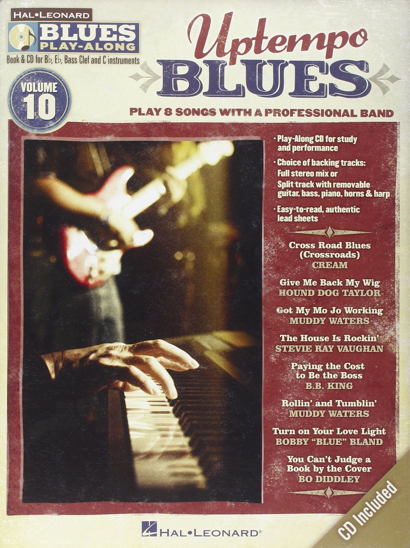 Uptempo Blues: Blues Playalong Volume 10 (Blues Playalong, 10),Used