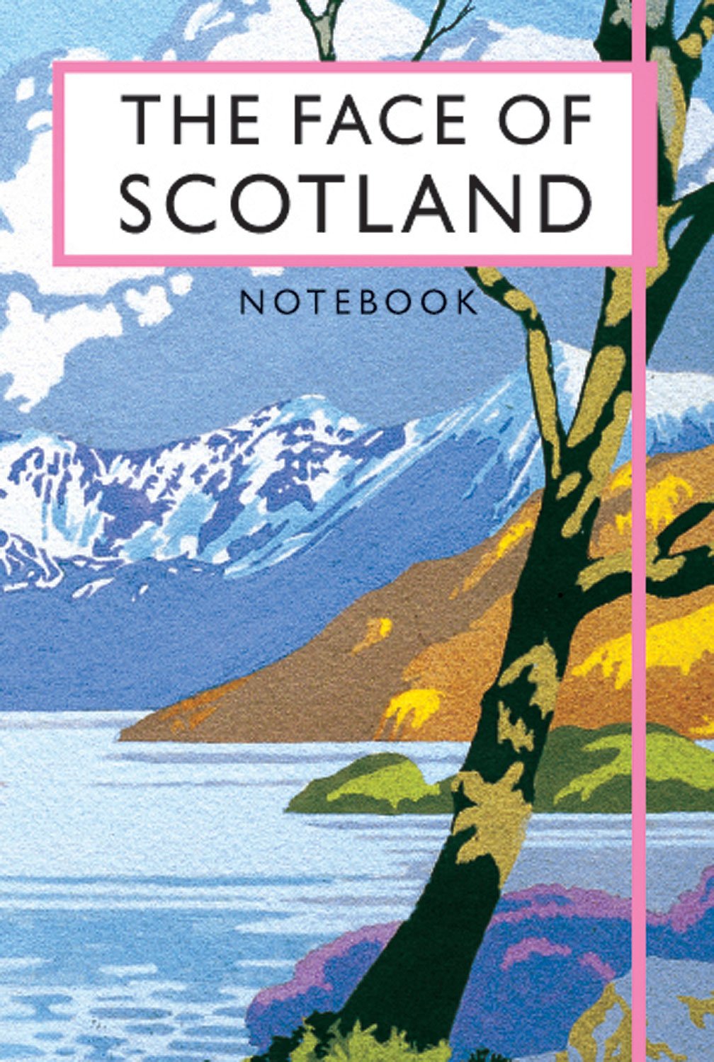 The Face of Scotland Notebook (Beautiful Britain Vintage Notebooks),Used