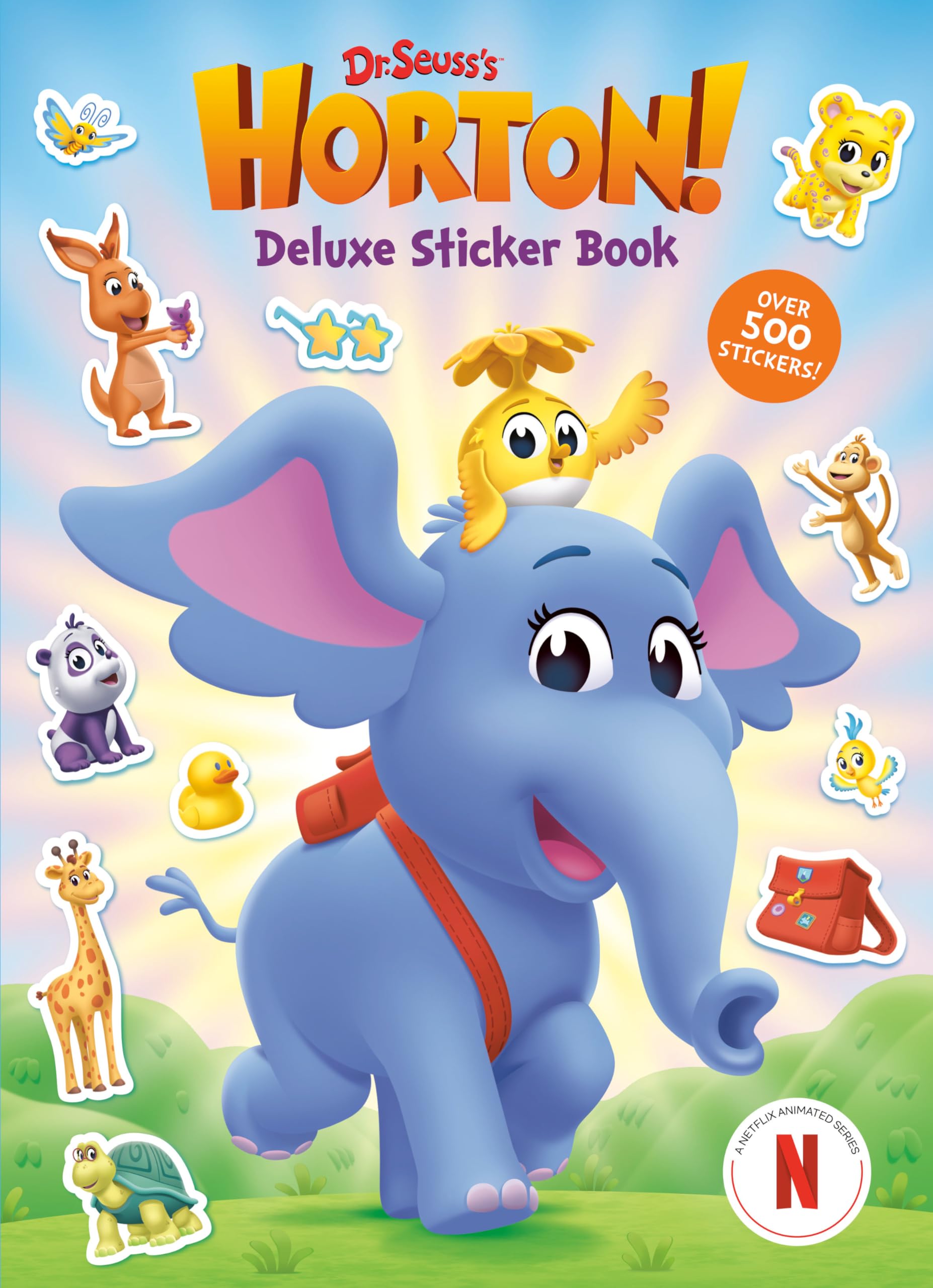 Dr. SeussS Horton! Deluxe Sticker Book: A Sticker And Activity Book For Kids