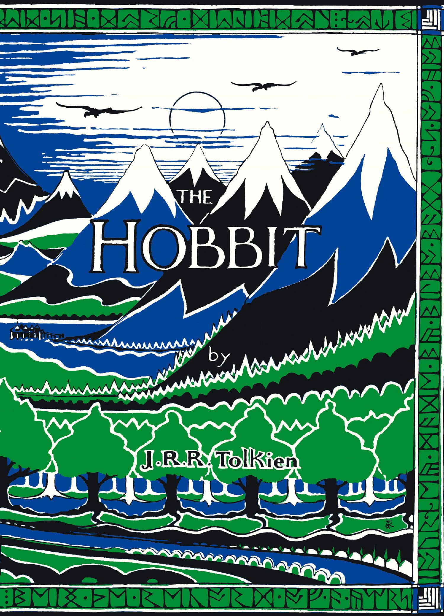The Hobbit Facsimile First Edition: The Classic Bestselling Fantasy Novel,Used