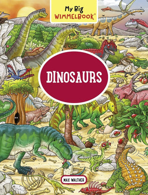 My Big Wimmelbookdinosaurs: A Lookandfind Book (Kids Tell The Story),New