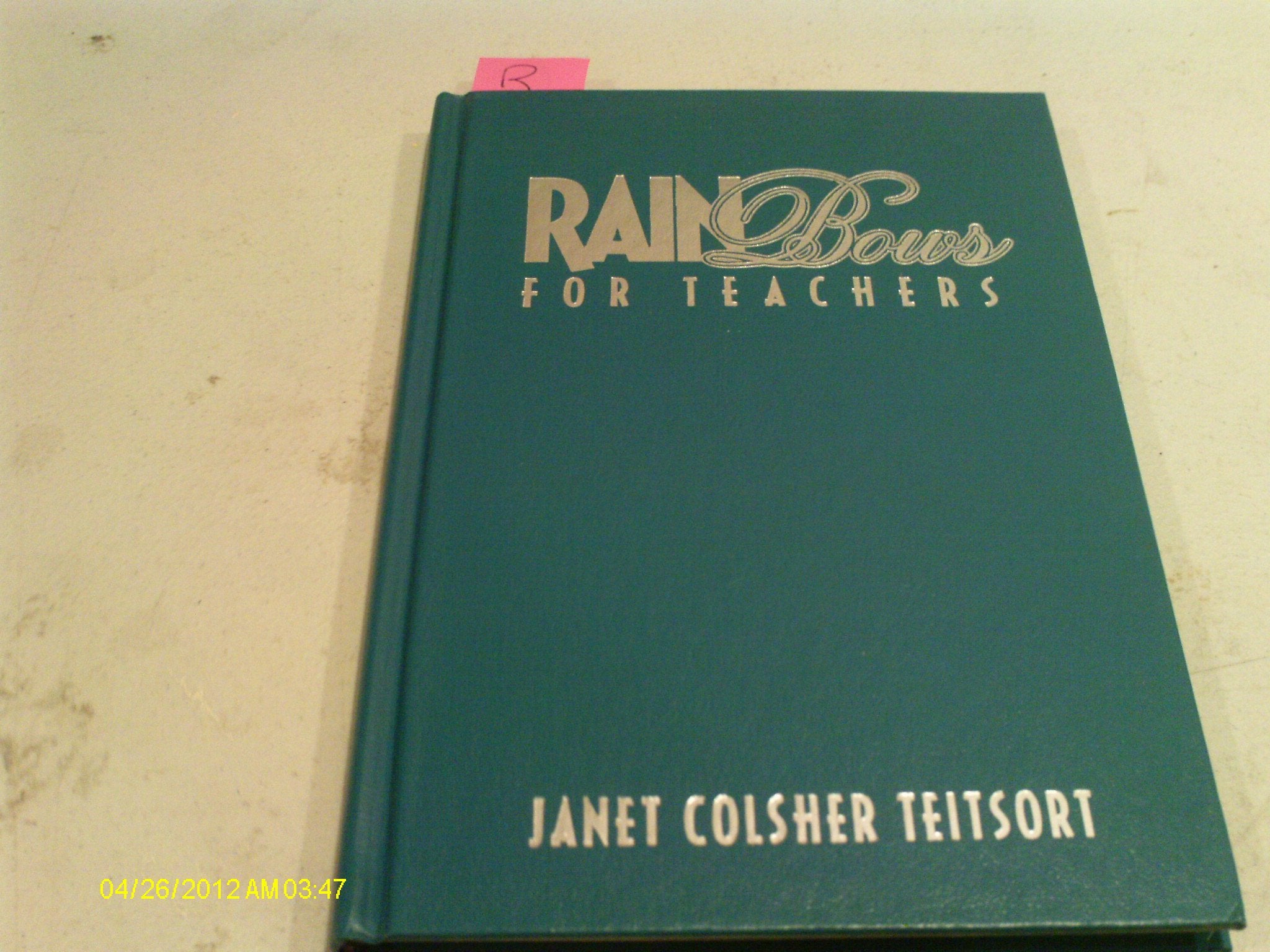 Rainbows for Teachers,Used