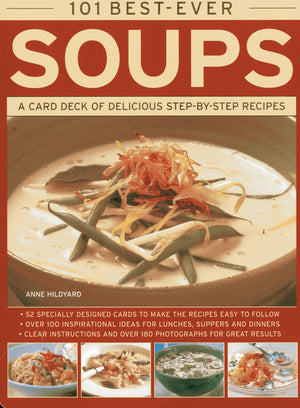 101 BestEver Soups: A card deck of delicious stepbystep recipes,New