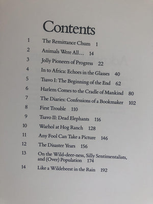 The Adventures and Misadventures of Peter Beard in Africa,Used