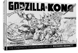 Godzilla & Kong: The Cinematic Storyboard Art of Richard Bennett,Used
