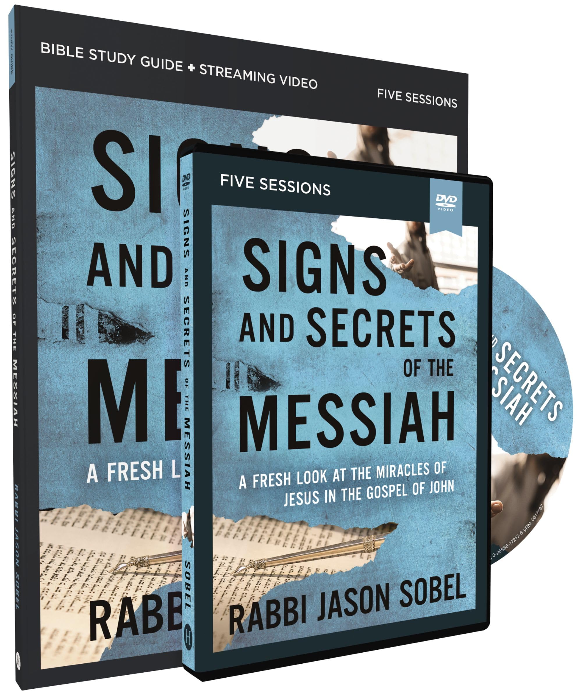 Signs And Secrets Of The Messiah Study Guide With Dvd: A Fresh Look At The Miracles Of Jesus In The Gospel Of John,Used