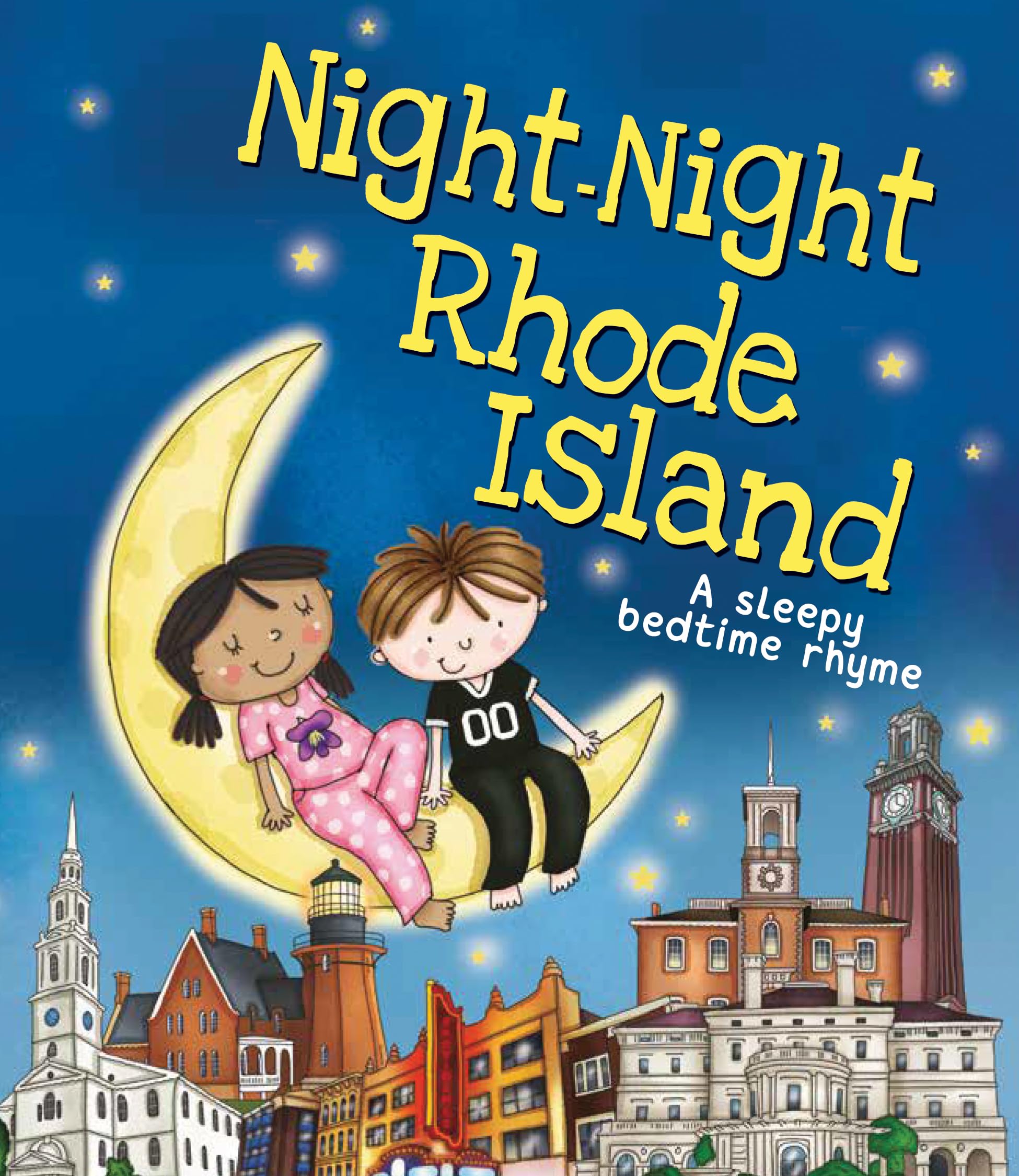 NightNight Rhode Island: A Sweet Goodnight Board Book for Kids and Toddlers,Used