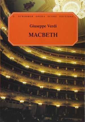 Macbeth: Opera In Four Acts-used