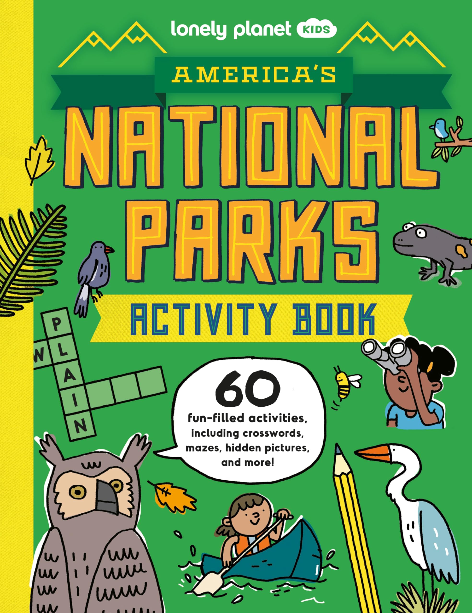 Lonely Planet Kids America's National Parks Activity Book,New