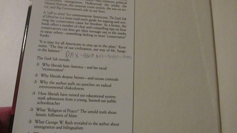 The Dark Side of Liberalism: Unchaining the Truth,Used