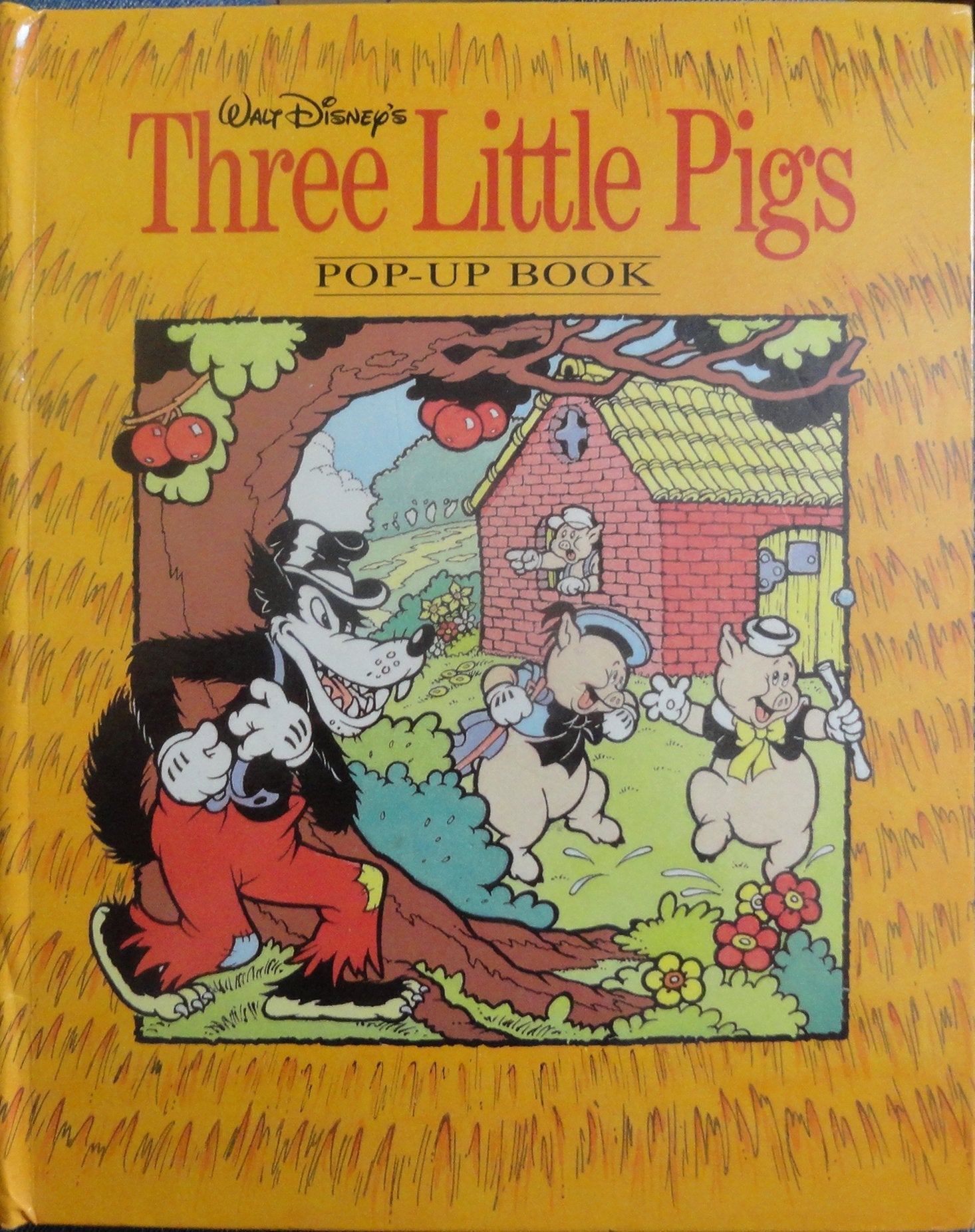 Walt Disneys Three Little Pigs PopUp: PopUp Book,Used