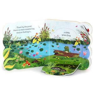 Little Green Frog Chunky LiftaFlap Board Book (Babies Love),New