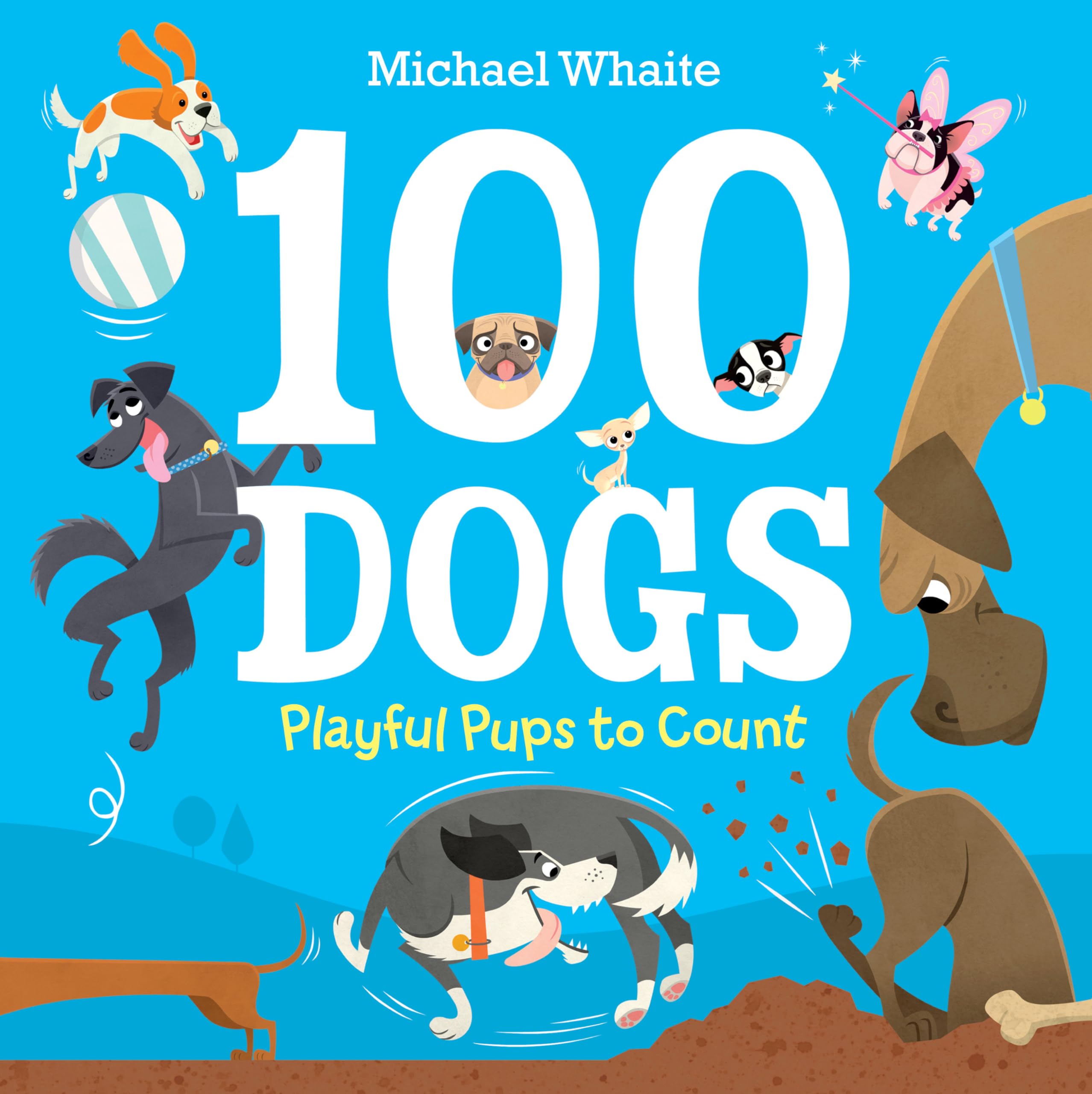 100 Dogs: Playful Pups to Count,Used