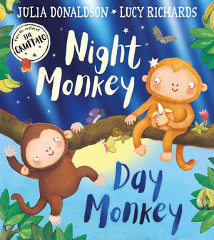 Night Monkey, Day Monkey: The ultimate rhyming childrens picture book  now with a fabulously foiled cover!,Used