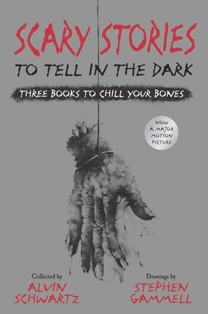 Scary Stories To Tell In The Dark: Three Books To Chill Your Bones: All 3 Scary Stories Books With The Original Art!-used