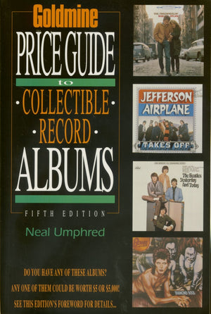 Goldmines Price Guide To Collectible Record Albums (Goldmine Record Album Price Guide),New