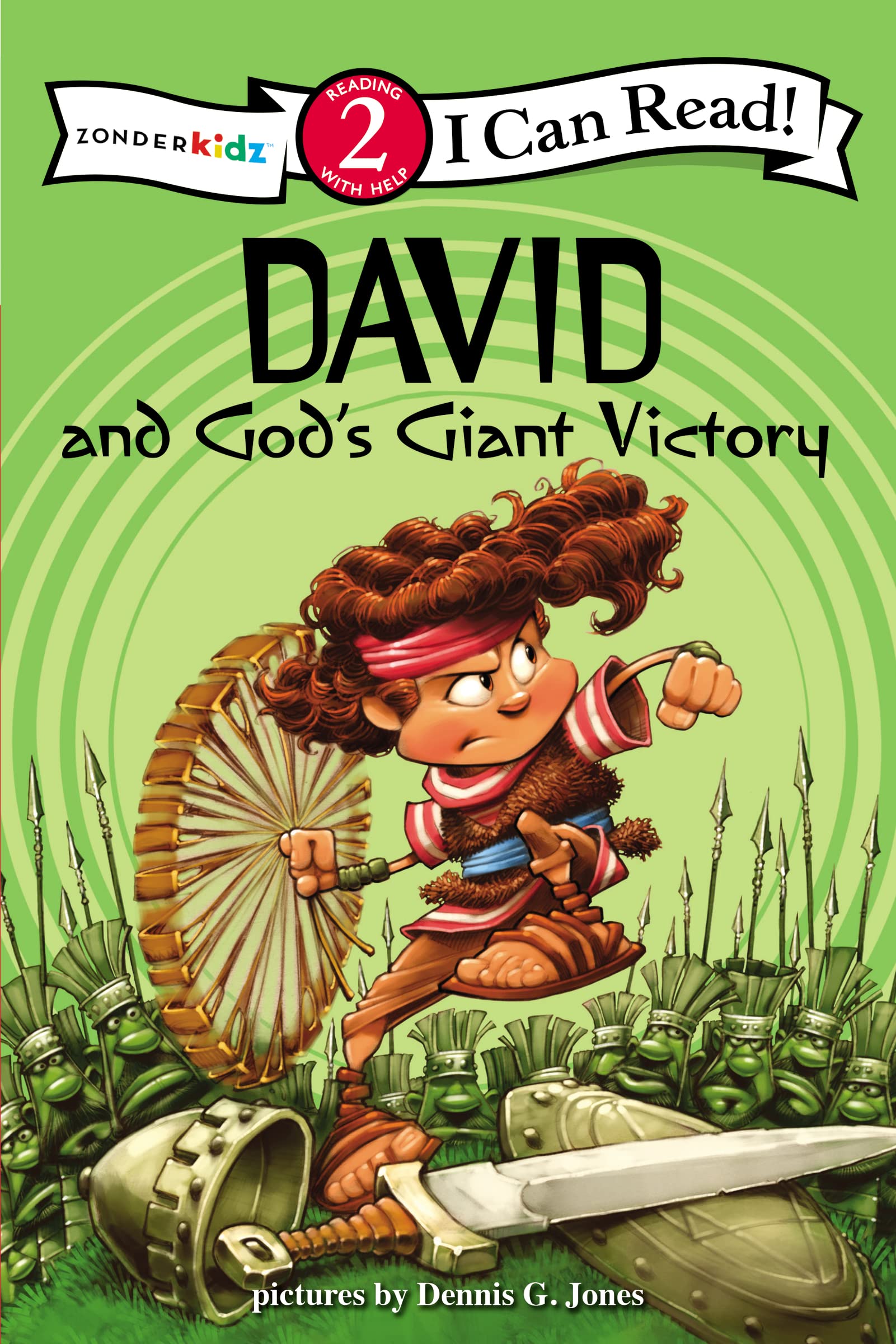 David and God's Giant Victory: Biblical Values, Level 2 (I Can Read! / Dennis Jones Series),Used