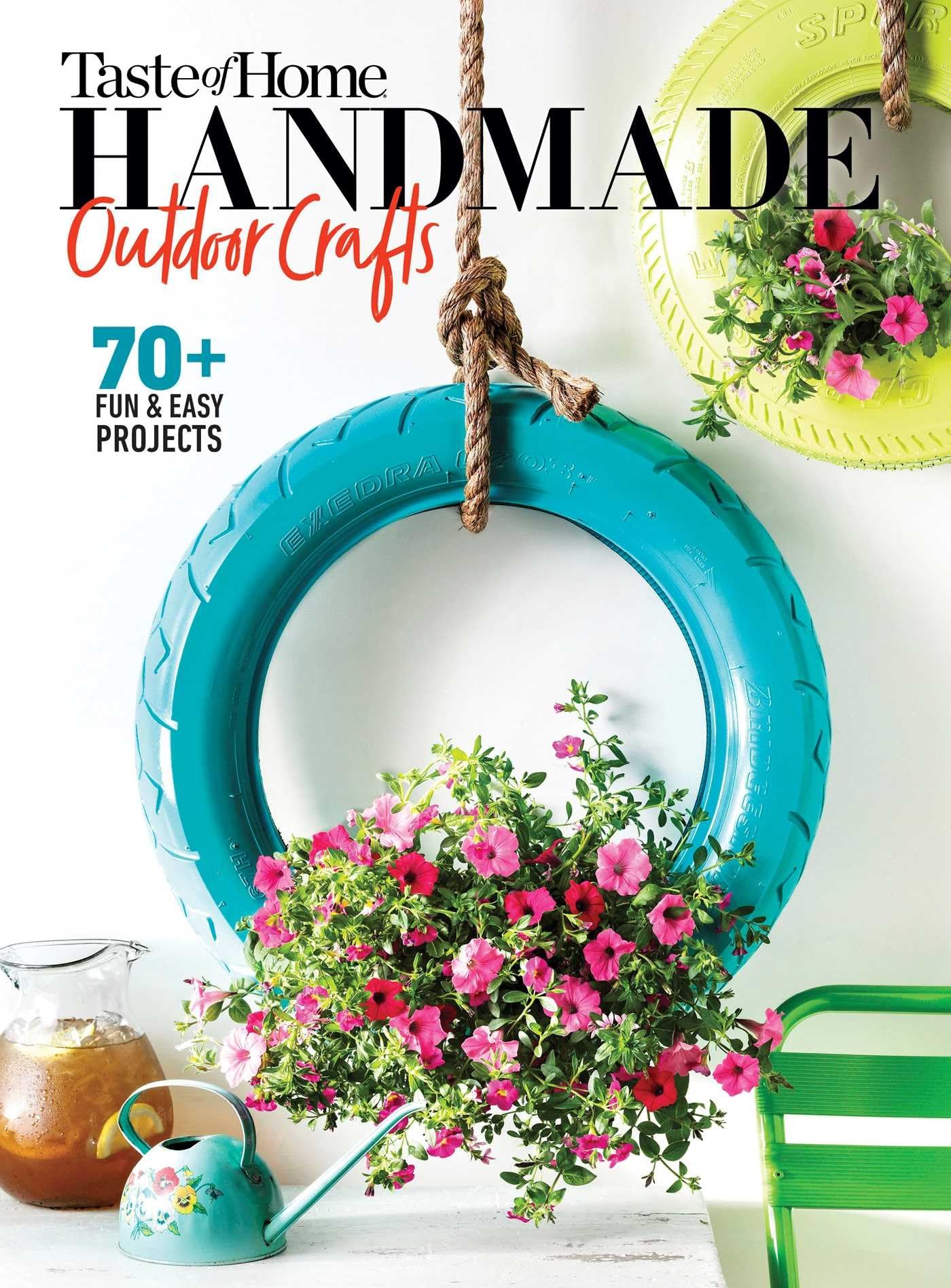 Taste Of Home Handmade Outdoor Crafts: 70+ Fun & Easy Projects (Toh Handmade),Used