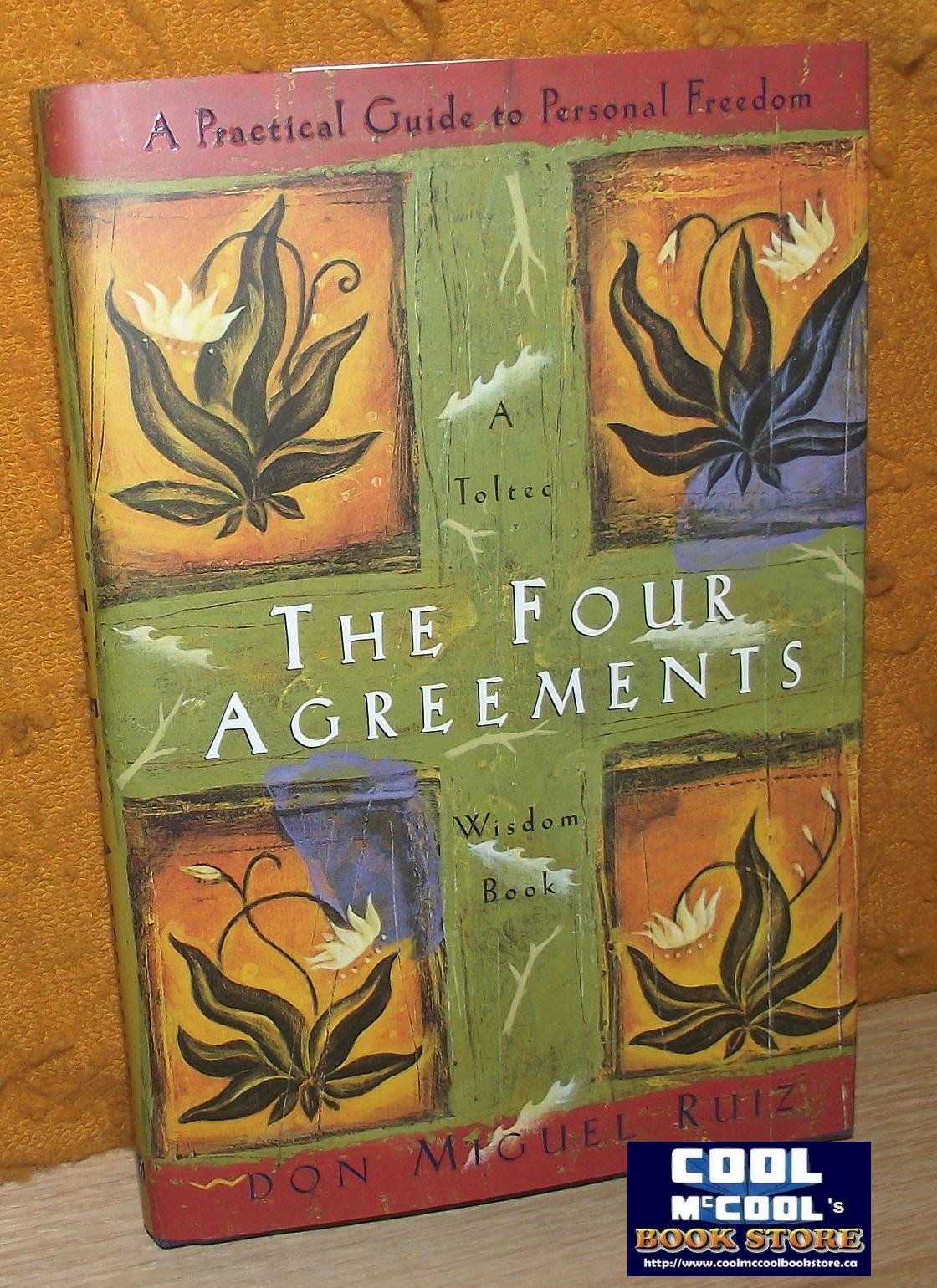 The Four Agreements: A Practical Guide to Personal Freedom, A Toltec Wisdom Book-Used Condition