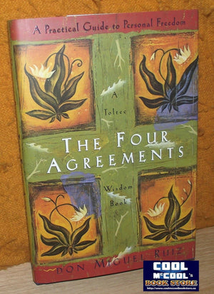 The Four Agreements: A Practical Guide to Personal Freedom, A Toltec Wisdom Book-Used Condition