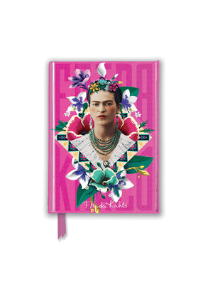 Frida Kahlo Pink (Foiled Pocket Journal) (Flame Tree Pocket Notebooks),Used
