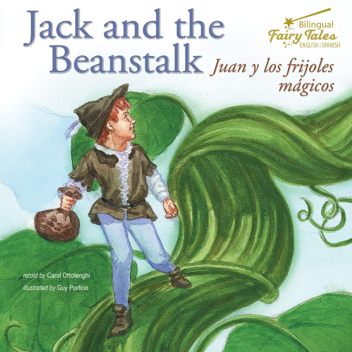 Bilingual Fairy Tales Jack and the Beanstalk (English and Spanish Edition),Used