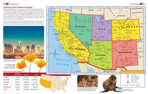 Rand Mcnally Student World Atlas Extended U.S. Bonus Section-new,New