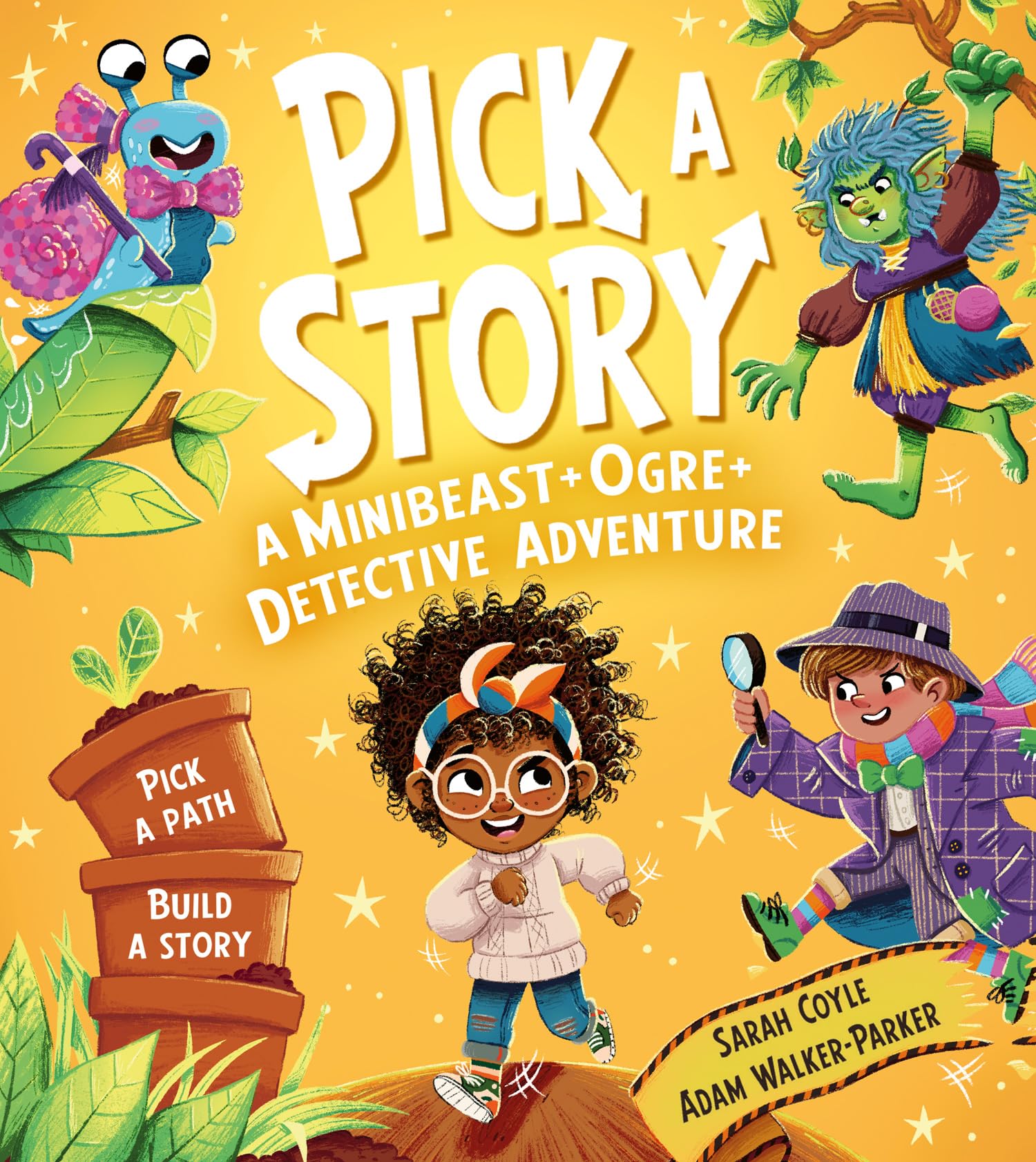 Pick A Story: A Minibeast Ogre Detective Adventure: The Brand New Interactive Illustrated Picture Book Adventure For Children Wh