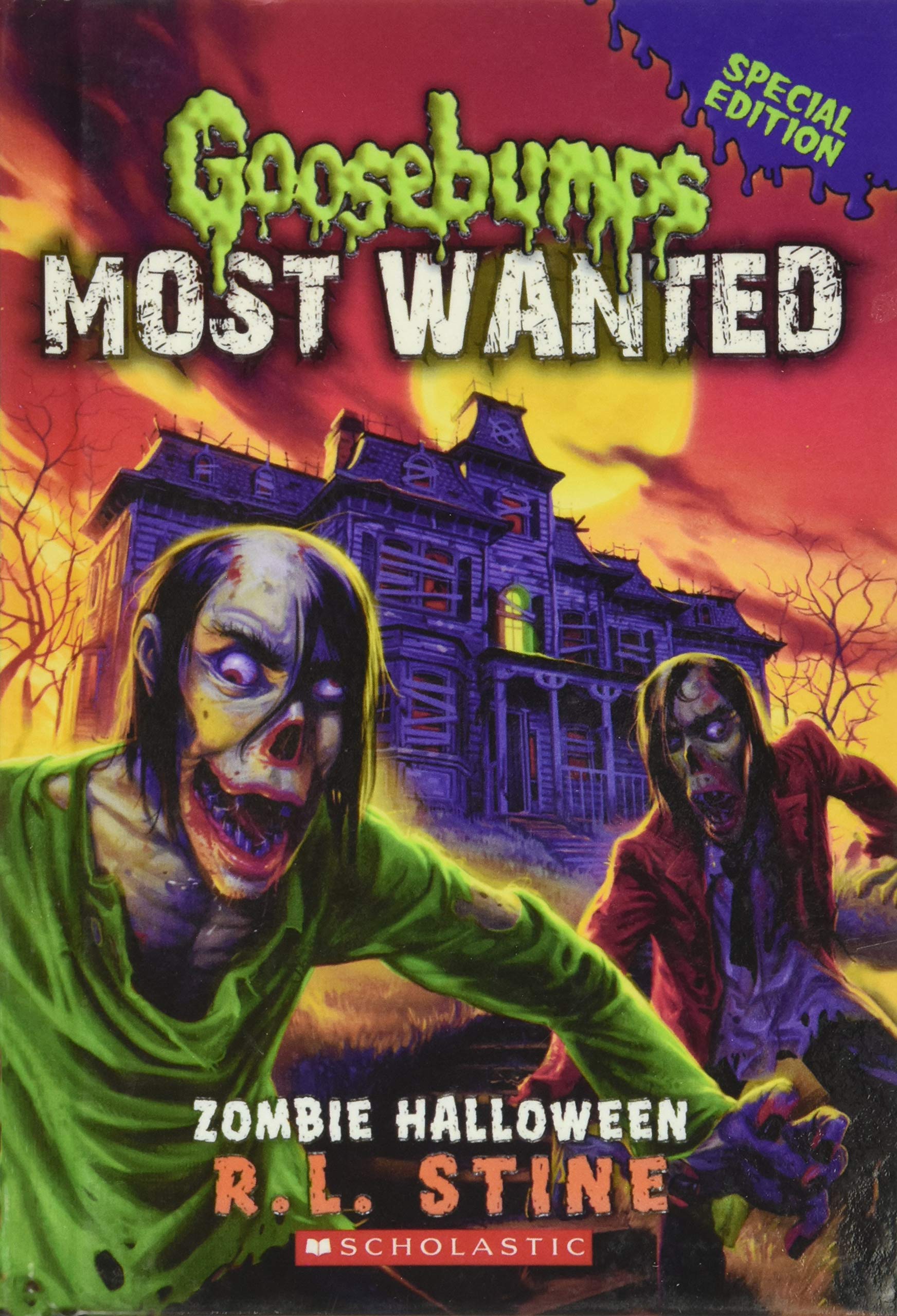 Zombie Halloween (Turtleback School & Library Binding Edition) (Goosebumps Most Wanted),Used