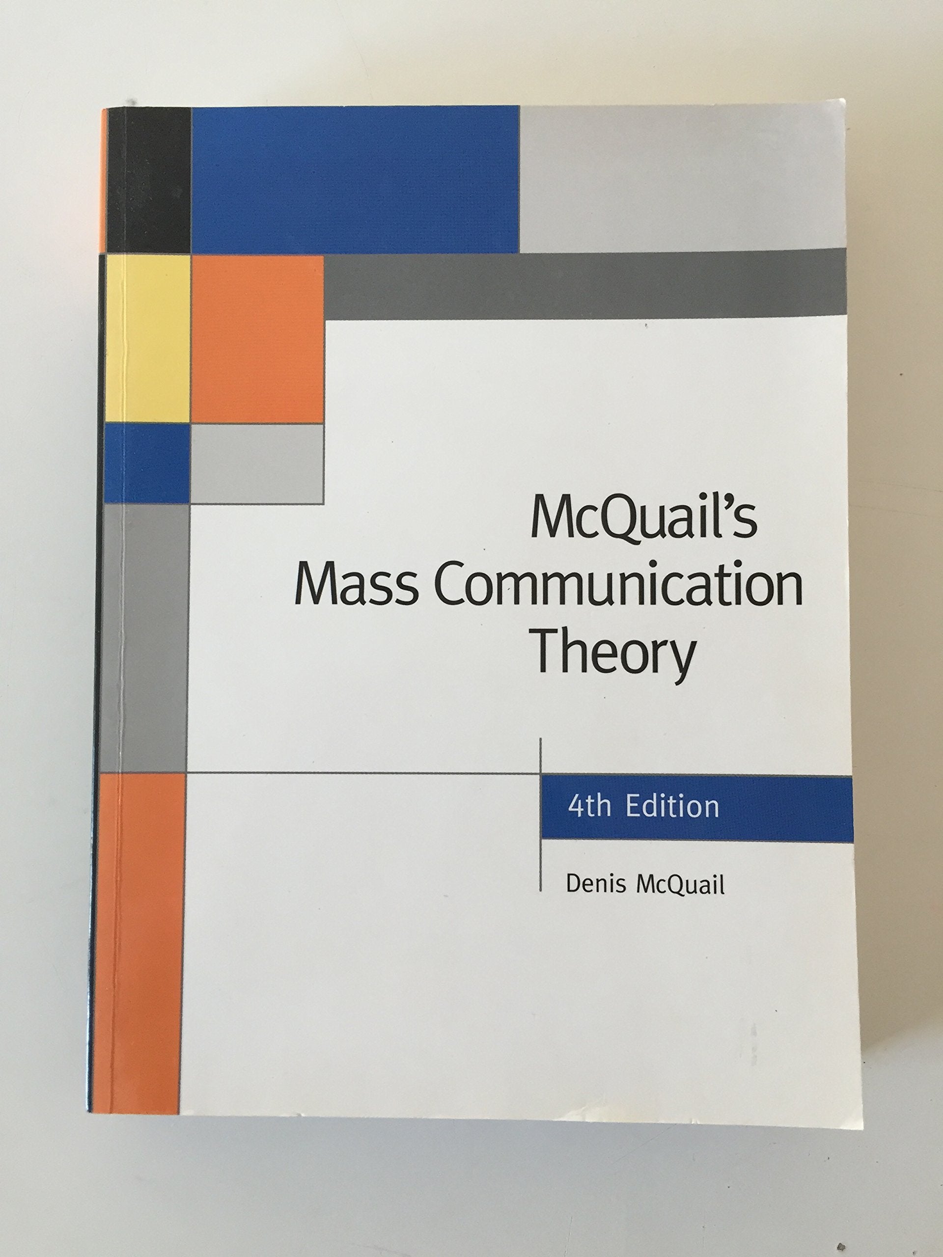 McQuail's Mass Communication Theory,Used
