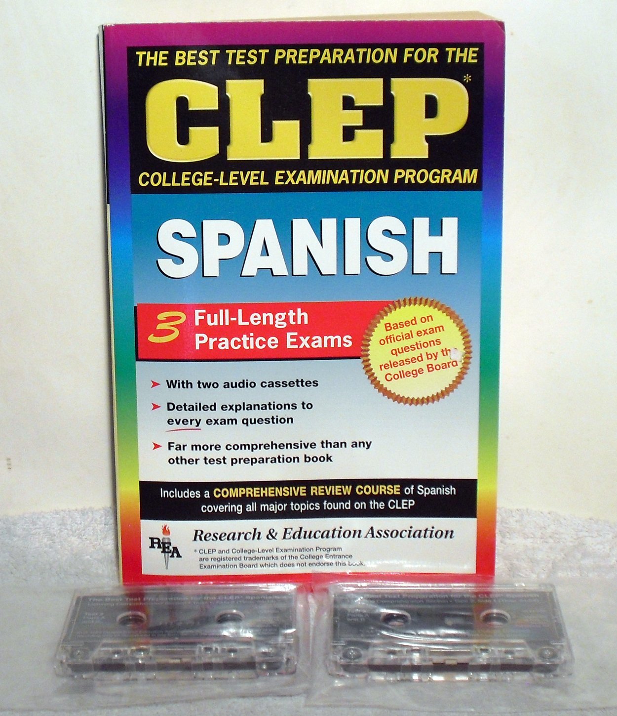 Best Test Preparation for the CLEP Spanish Language,Used