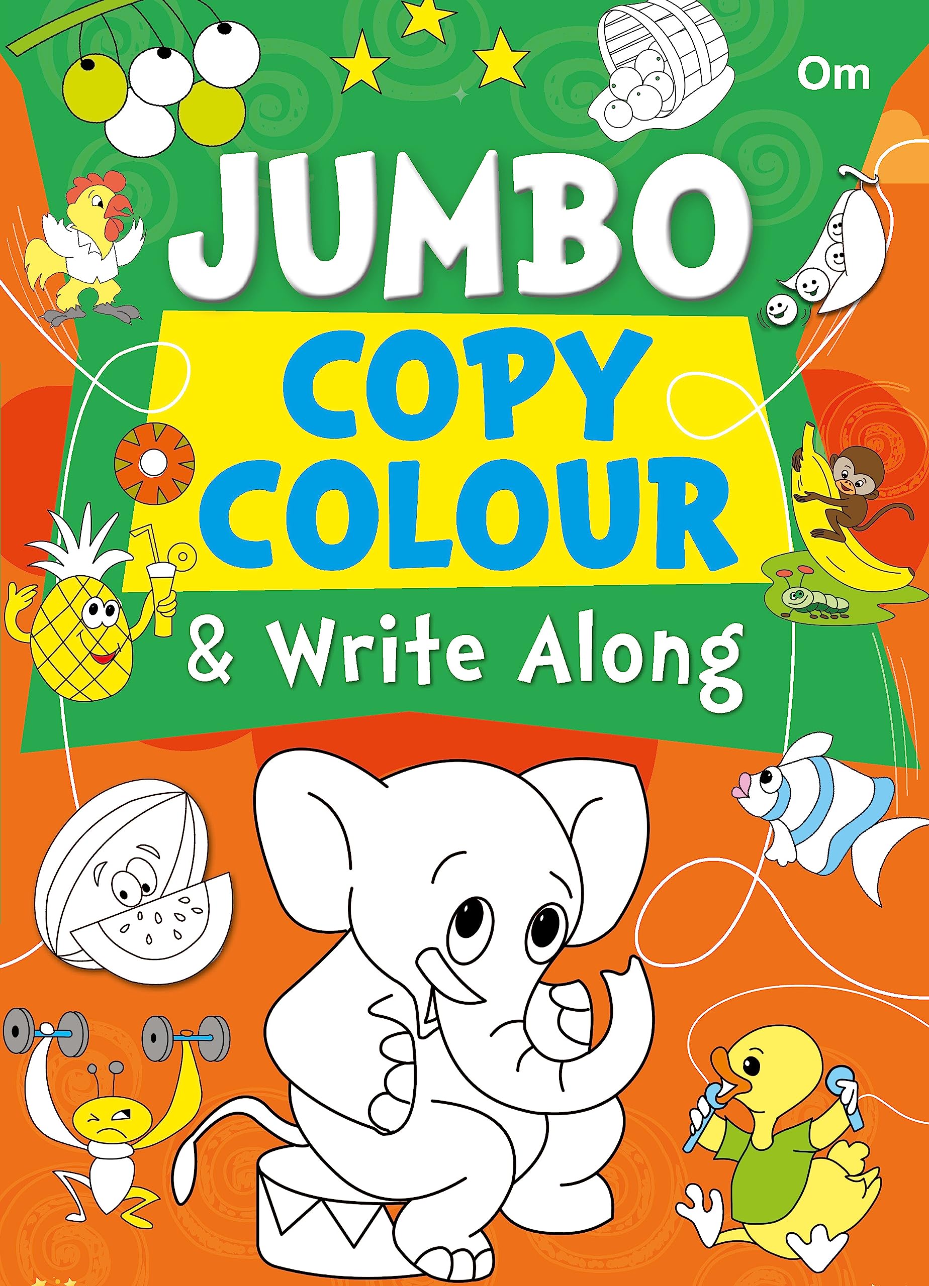 Copy Colour And Write Along