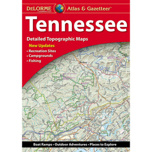 Tennessee Atlas & Gazetteer (Delorme Atlas & Gazetteer),New