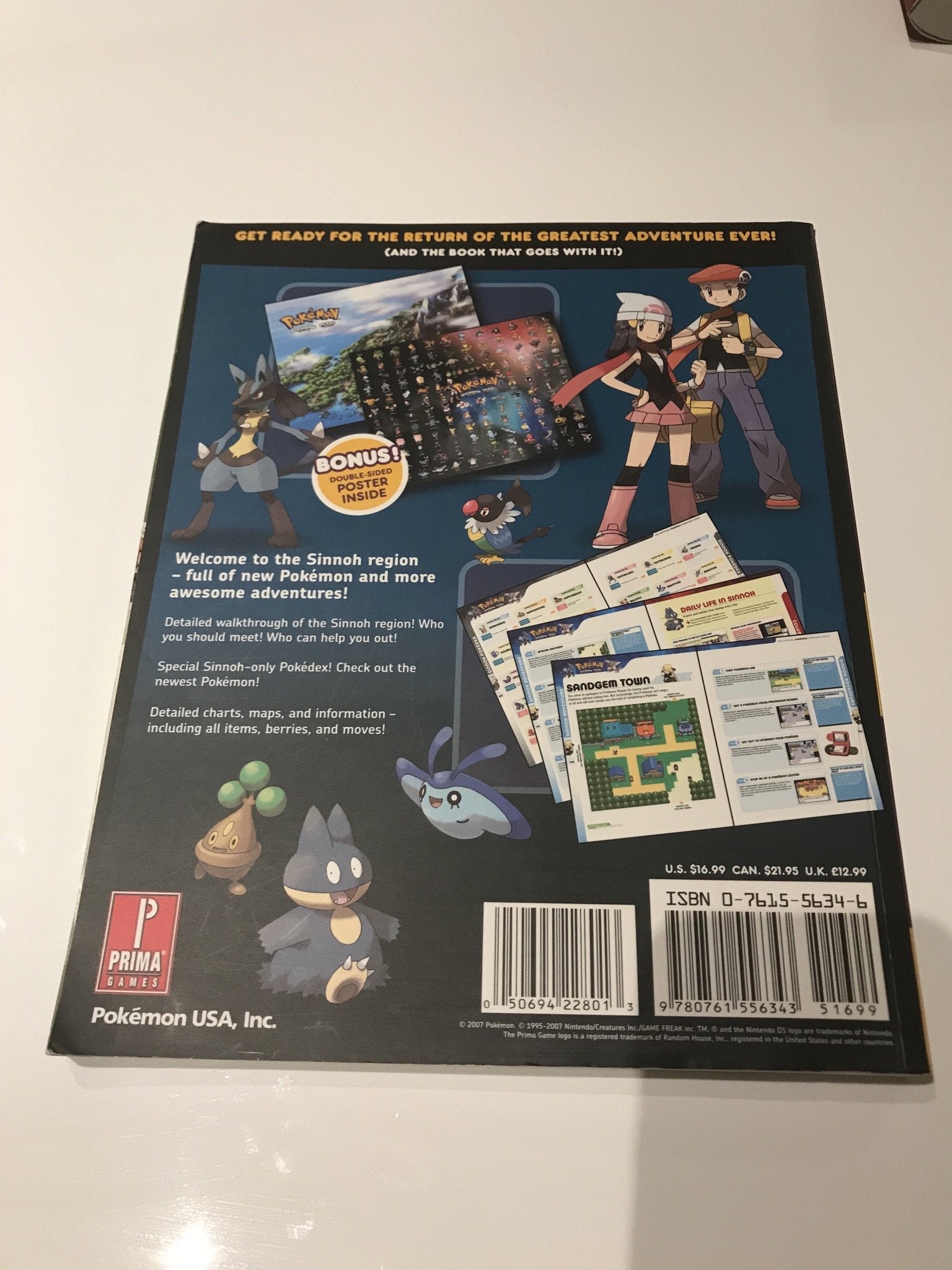 Pokemon Diamond & Pearl (Prima Official Game Guide),New