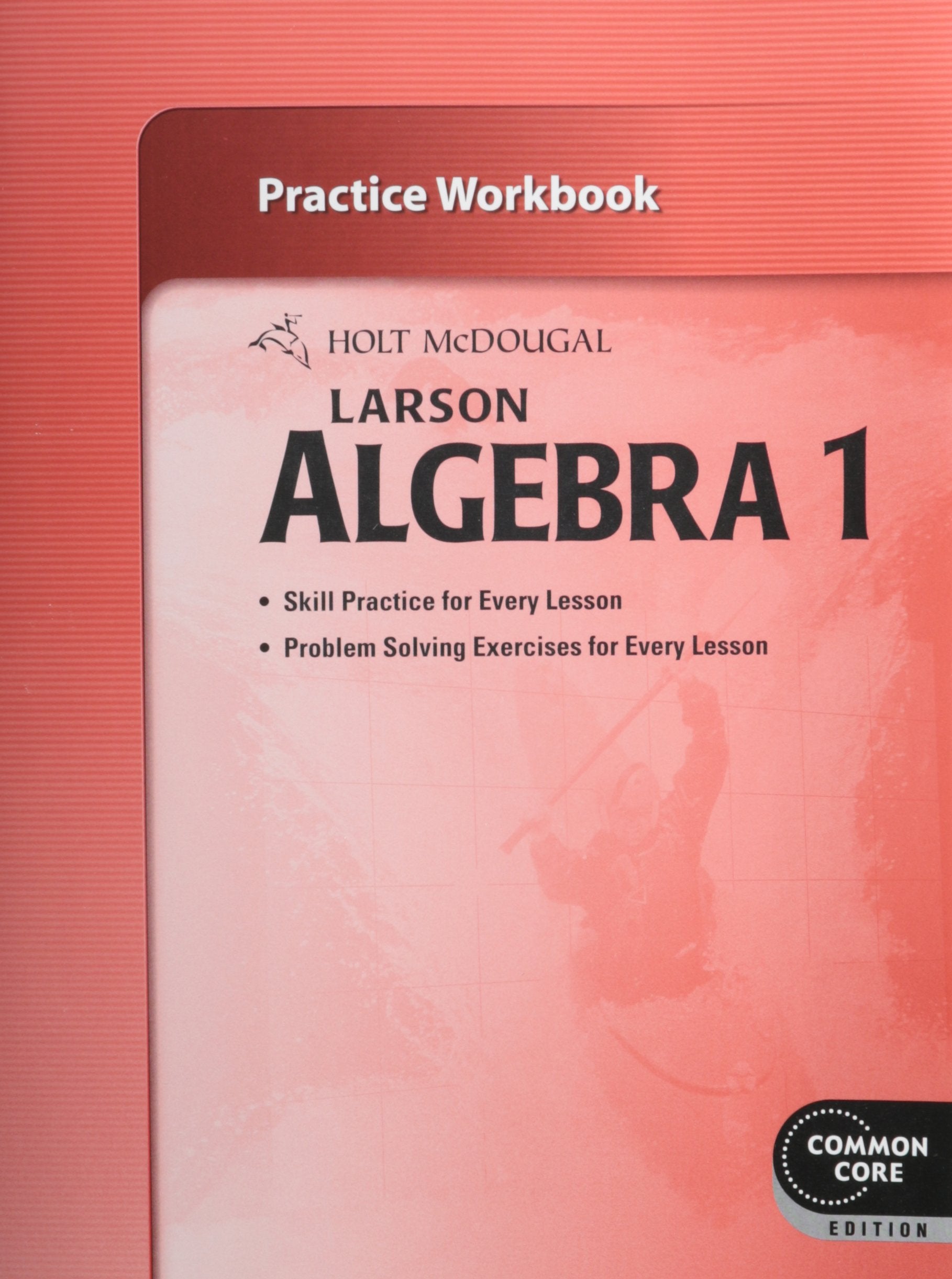 Holt McDougal Larson Algebra 1: Practice Workbook,New