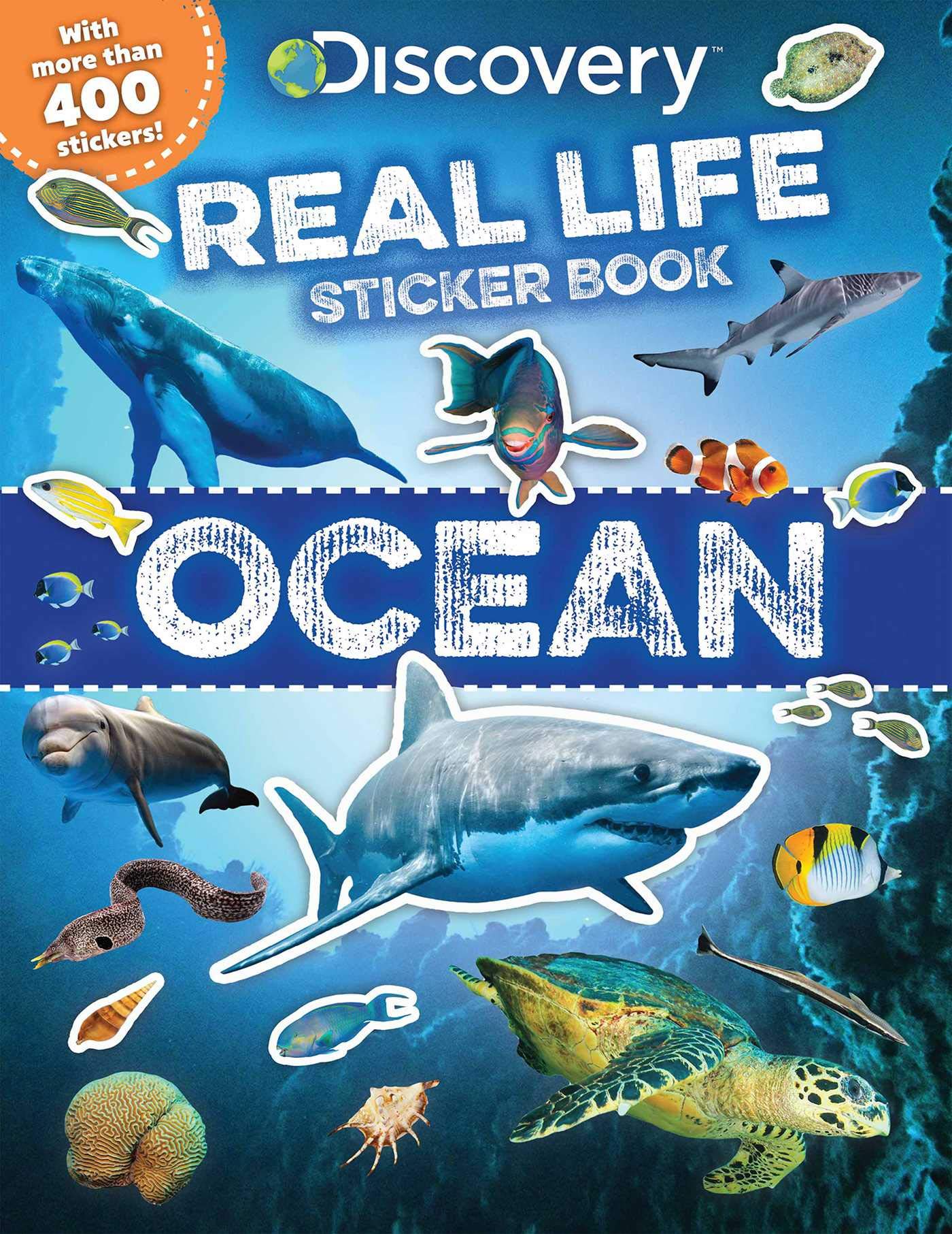 Discovery Real Life Sticker Book: Ocean (Discovery Real Life Sticker Books),Used