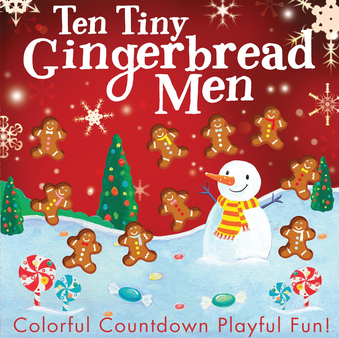 Ten Tiny Gingerbread Men,Used